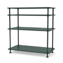 Bild von Montana Free 200100 Bücherregal mit eingelegtem Regal 73,4 x 75,8 cm – 163 Black Jade