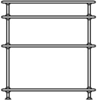 Bild von Montana Free 200100 Bücherregal mit eingelegtem Regal 73,4 x 75,8 cm – 155 Masala