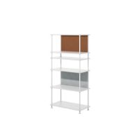 Bild von Montana Free 400100 Bücherregal mit eingelegtem Regal 73,4 x 144 cm – 02 Fjord