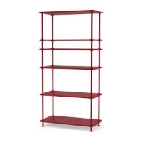 Bild von Montana Free 400100 Bücherregal mit eingelegtem Regal 73,4 x 144 cm – 165 Beetroot