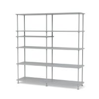 Bild von Montana Free 440100 Bücherregal mit eingelegtem Regal 138,4 x 144 cm – 02 Fjord