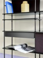 Bild von Montana Free 440100 Bücherregal mit eingelegtem Regal 138,4 x 144 cm – 02 Fjord