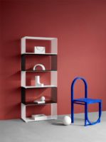 Bild von Montana Panton Wire Insert Shelf Double 68,2x18,8 cm - 04 Anthrazit