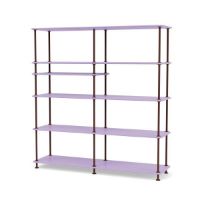 Bild von Montana Free 440100 Bücherregal mit eingelegtem Regal 138,4 x 144 cm – 155M MixIris Masala