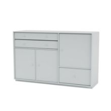 Bild von Montana Mega 201202 Beistelltisch mit Sockel 3 cm 115,2x38 cm - 156 Oyster