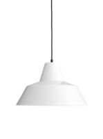 Bild von Von Hand gefertigte Werkstattlampe W4 Ø: 50 cm - Mattweiß