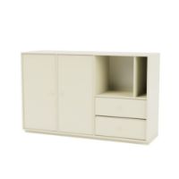 Bild von Montana Mega 201203 Beistelltisch mit Sockel 3 cm 115,2x38 cm - 150 Vanille