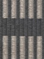 Bild von Woodnotes Schnittstreifen-Teppich mit genähten Kanten, 80 x 200 cm – Graphit/Stein