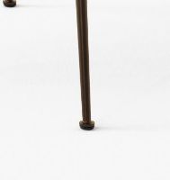 Bild von &Tradition HW6 Rely Chair SH: 46 cm – Beige Sand/Bronziertes Gestell