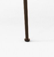 Bild von &Tradition HW6 Rely Chair SH: 46 cm – Schwarz/bronziertes Gestell