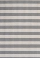 Bild von Woodnotes Big Stripe Teppich mit genähten Kanten 80 x 200 cm – Grau/Stein