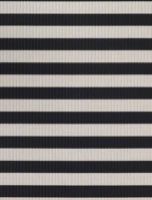 Bild von Woodnotes Big Stripe Teppich mit genähten Kanten 170 x 240 cm – Schwarz/Stein