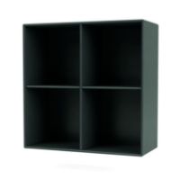 Bild von Montana Selection 1112 Show Bücherregal mit Aufhängung 69,6 x 69,6 cm – 163 Black Jade