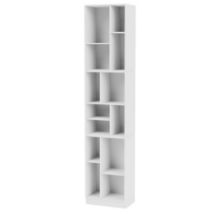 Bild von Montana Selection Loom Bücherregal mit Sockel 7 cm 46,8 x 208,8 cm – 101 New White