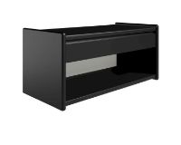 Bild von Kaagaard 218037 Nachttisch Wandmontage 34x80x37 cm - Schwarz lackiert