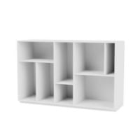 Bild von Montana Mega 201201 Beistelltisch mit Sockel 3 cm 115,2x38 cm - 101 New White