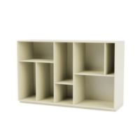 Bild von Montana Mega 201201 Beistelltisch mit Sockel 3 cm 115,2x38 cm - 150 Vanille