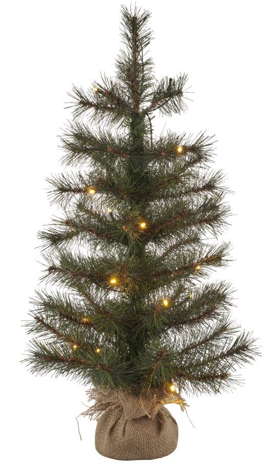 Bild von Sirius Alvin Weihnachtsbaum mit 20 Lichtern H: 60 cm – Warmweiß OUTLET