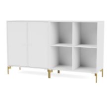 Bild von Montana Selection Paar Skænk mit Ben 139,2x69,6 cm - 101 New White / Brass