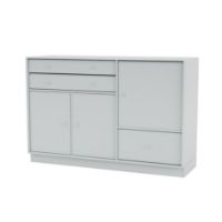 Bild von Montana Mega 201202 Beistelltisch mit Sockel 7 cm 115,2x38 cm - 156 Oyster