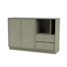 Bild von Montana Mega 201203 Beistelltisch mit Sockel 7 cm 115,2x38 cm - 144 Fenchel