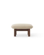 Bild von Audo Copenhagen Brasilia Ottoman H: 40 cm – Walnuss/Schnalle