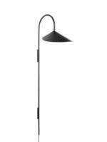 Bild von Ferm Living Arum Drehbare Wandleuchte, hoch, H: 127 cm – Schwarz