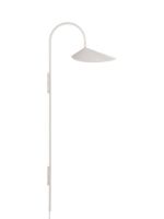 Bild von Ferm Living Arum Drehbare Wandleuchte, hoch, H: 127 cm – Kaschmir