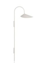 Bild von Ferm Living Arum Drehbare Wandleuchte, hoch, H: 127 cm – Kaschmir