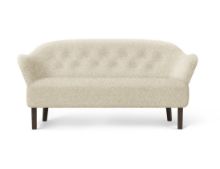 Bild von Audo Copenhagen Ingeborg 2,5 Pers. Signature Sofa L: 160 cm - Sacho Zero Boucle 001/Røget Eg