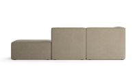 Bild von Audo Copenhagen Eave Corner Modular Sofa 86 3 Pers. Linksgerichtet mit Pouf L: 236 cm – Bouclé 02