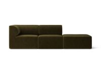 Bild von Audo Copenhagen Eave Corner Modular Sofa 86 3 Pers. Nach links gerichtet mit Pouf L: 236 cm - Champion 035
