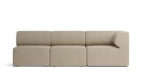 Bild von Audo Copenhagen Eave Corner Modular Sofa 86 3 Pers. Nach rechts gerichtete L: 236 cm – Bouclé 02