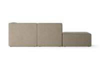 Bild von Audo Copenhagen Eave Corner Modular Sofa 86 3 Pers. Nach rechts gerichtet mit Pouf L: 247 cm - Bouclé 02