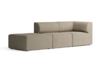 Bild von Audo Copenhagen Eave Corner Modular Sofa 86 3 Pers. Nach rechts gerichtet mit Pouf L: 247 cm - Bouclé 02