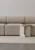 Bild von Audo Copenhagen Eave Corner Modular Sofa 86 3 Pers. Nach rechts gerichtet mit Pouf L: 247 cm - Bouclé 02