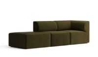 Bild von Audo Copenhagen Eave Corner Modular Sofa 86 3 Pers. Nach rechts gerichtet mit Pouf L: 247 cm – Champion 035