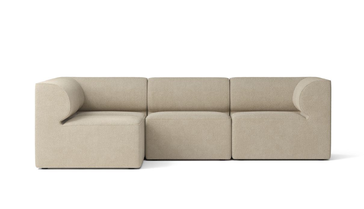 Bild von Audo Copenhagen Eave Corner Modular Sofa 86 4 Pers. Nach links gerichtete L: 236 cm – Bouclé 02