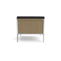 Bild von Norr11 Man Chaiselongue L: 150 cm – Dunes Anthrazit