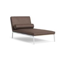 Bild von Norr11 Man Chaiselongue L: 150 cm – Dunes Dunkelbraun