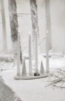 Bild von Kähler Nobili Ovaler Adventsständer 33x13 cm - Weiß