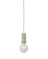 Bild von Ferm Living Socket Pendant Low H: 10,2 cm – Kaschmir