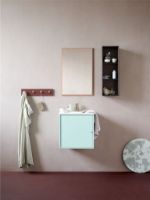 Bild von Montana Badezimmer Typ 4 – 150 Vanille/weiße Tischplatte