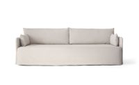 Bild von Audo Copenhagen Offset 3 Pers. Sofa mit losem Bezug L: 228 cm – Cotlin Oat