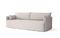 Bild von Audo Copenhagen Offset 3 Pers. Sofa mit losem Bezug L: 228 cm – Cotlin Oat