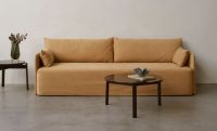 Bild von Audo Copenhagen Offset 3 Pers. Sofa mit losem Bezug L: 228 cm – Cotlin Wheat