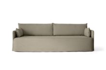Bild von Audo Copenhagen Offset 3 Pers. Sofa mit losem Bezug L: 228 cm – Cotlin Poppy Seed