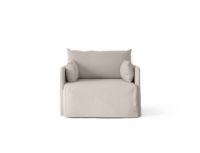 Bild von Audo Copenhagen Loser Sofabezug Offset 1 Pers. B: 94 cm – Cotlin Oat