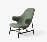 Bild von &Tradition Catch JH13 Lounge Chair SH: 36 cm - Schwarz/Grün