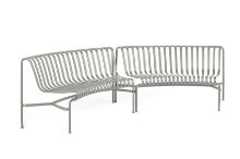 Bild von HAY Palissade Park Dining Bench In-In Starter Set/2er-Set L: 295,5 cm – Himmelgrau